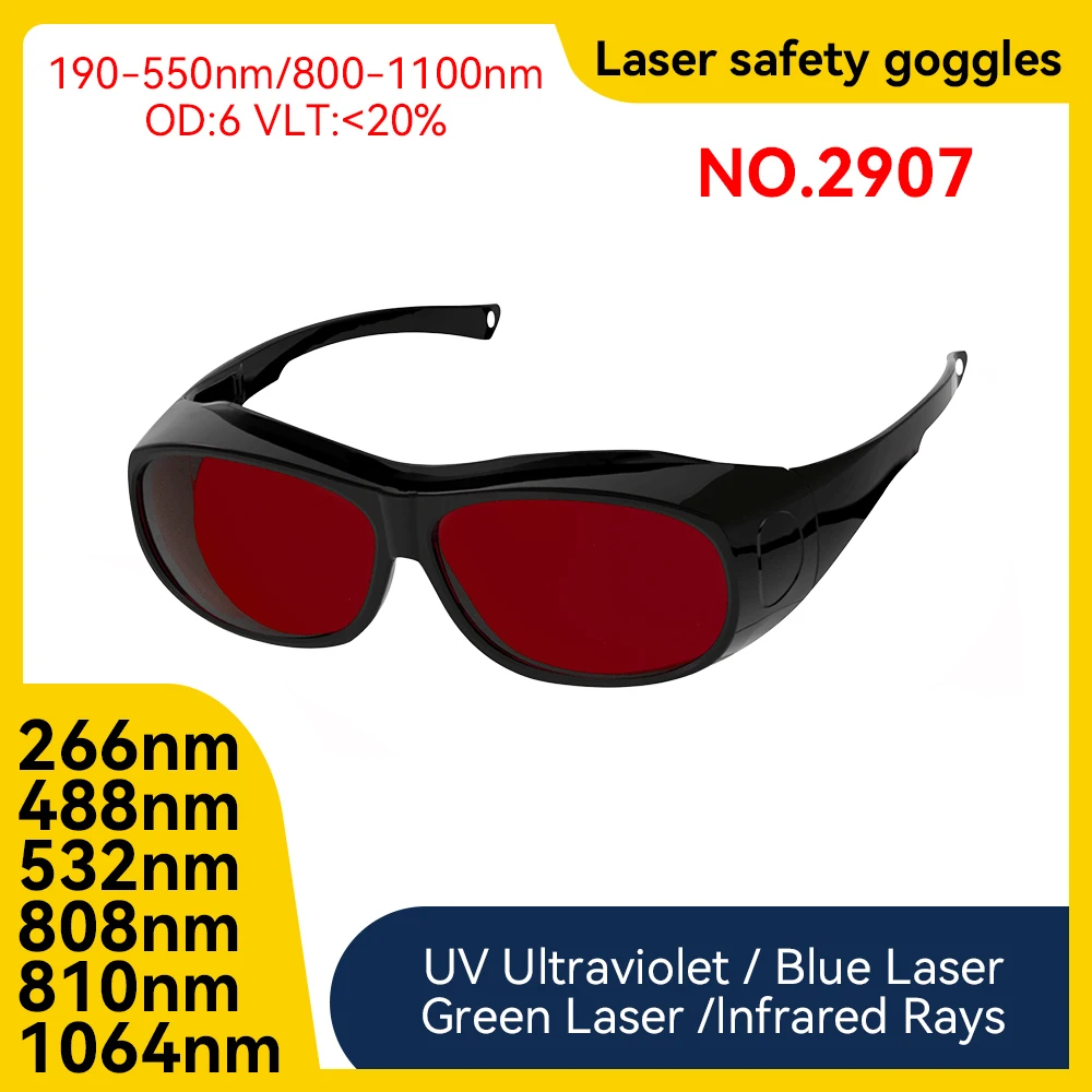 laser glasses Laser Protection 808 1064 OD6 Laser Safety Glasses Protective lenses laser protector laser protective glasses 532