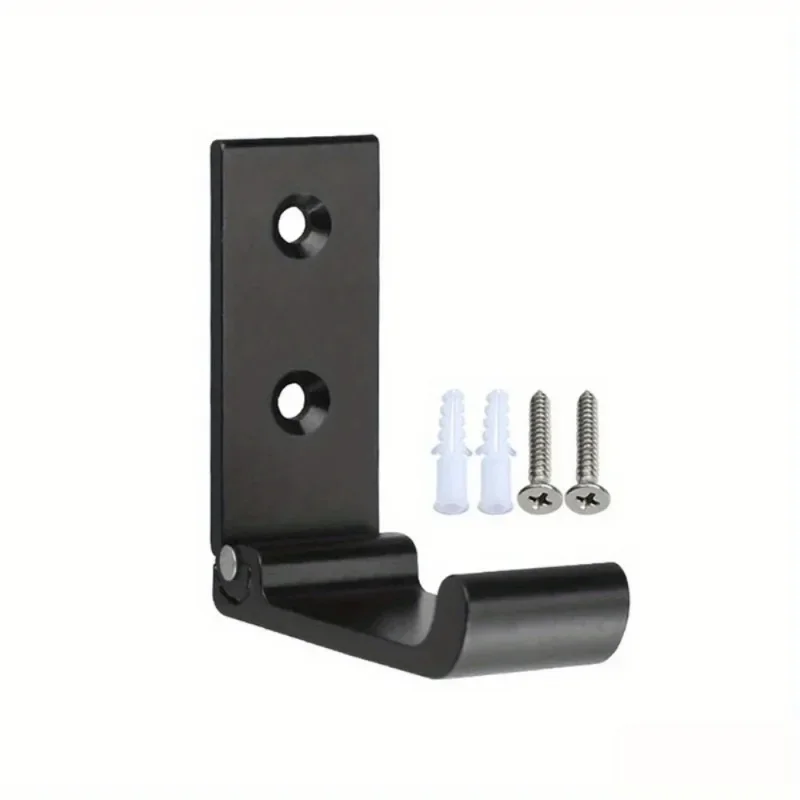 1PC Folding Hooks Wall Door Clothes Coat Hat Bags Hangers Kitchen Bathroom Rustproof Towel Hooks Foldable Single Hook