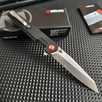 Sturdy 440B Stainless Steel Folding Knife with Ergonomic G10 Handle for Outdoor Camping Survival Pocket Knife