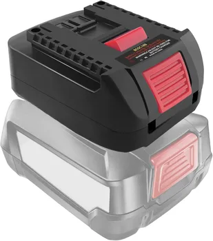 Adattatore batteria per convertitore batteria Bosch serie PBA 18V a batteria per trapano utensile elettrico Bosch 18V serie GBA