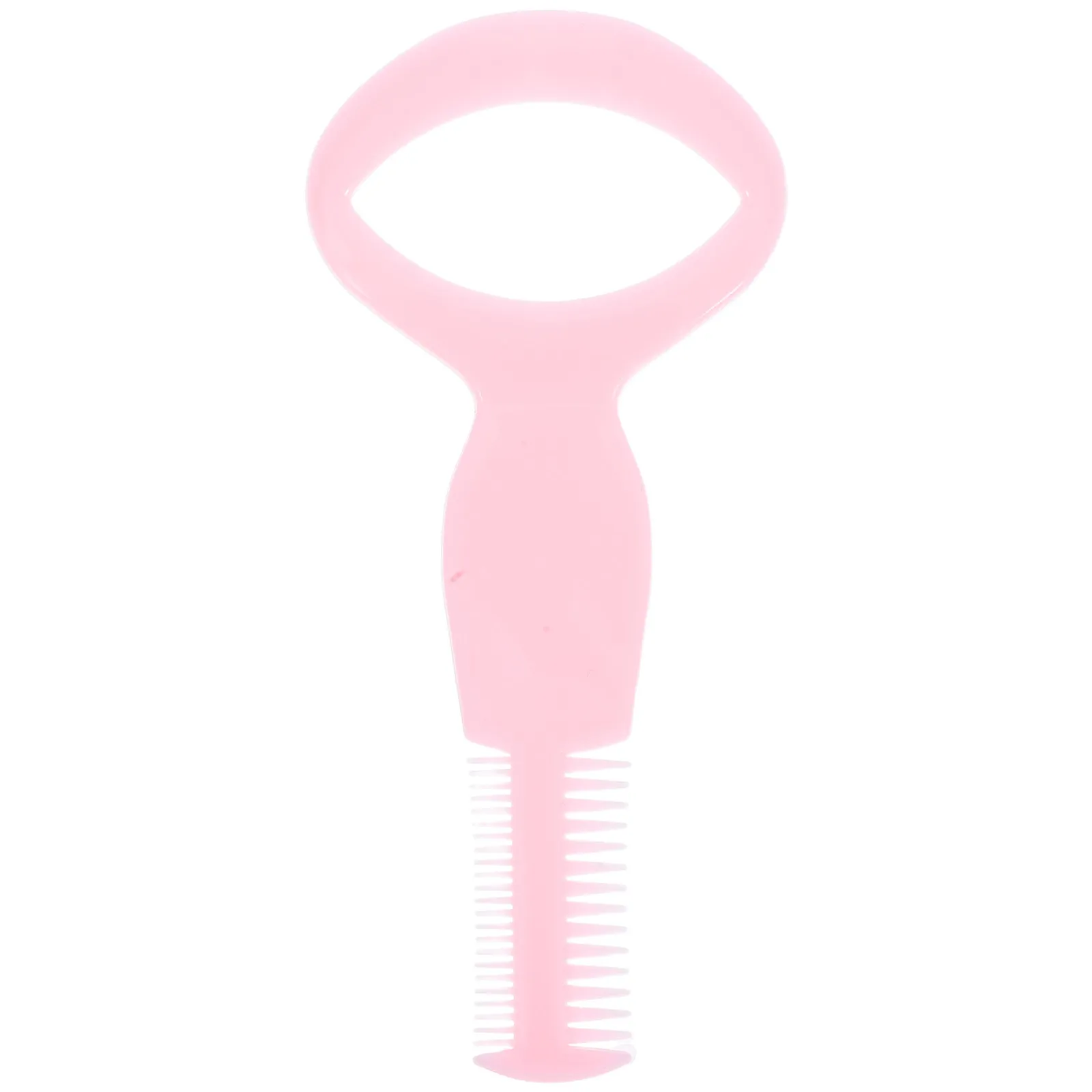 3-in-1 Hard Plastic Mascara Application Guide Tool with Built-in Eyelash and Eyebrow Comb for Precision Use Eyelash Comb