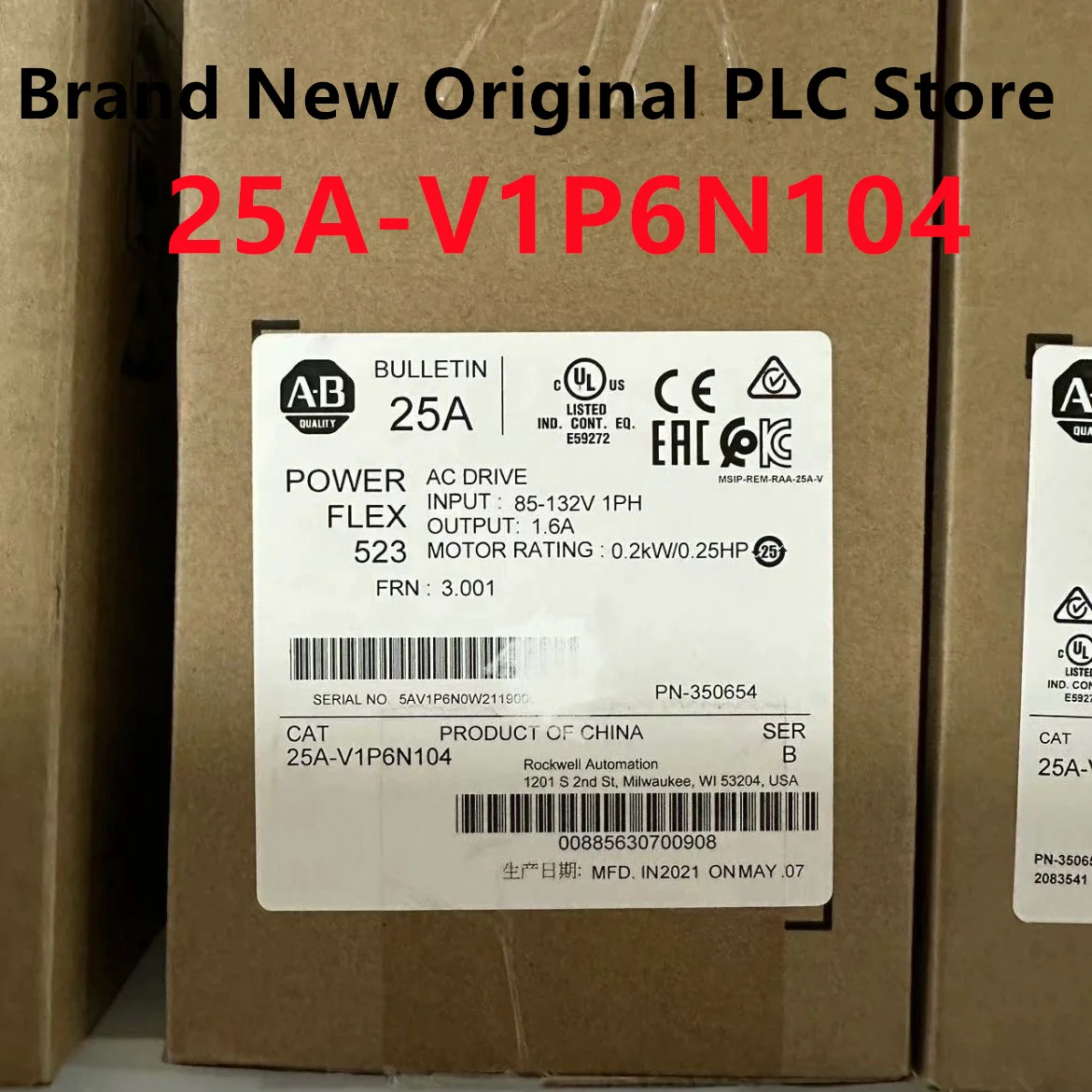 

25A-V1P6N104，25A-V2P5N104 ，Brand new original in stock