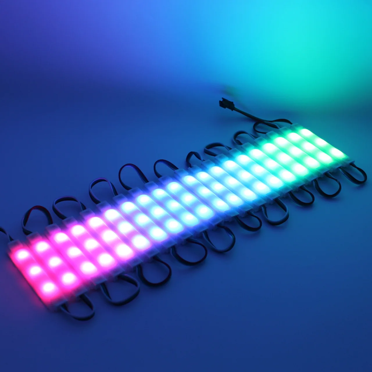 12mm WS2811 2811 IC Full Color Pixel LED Module Light input DC12V Waterproof RGB color Digital LED Pixel Light