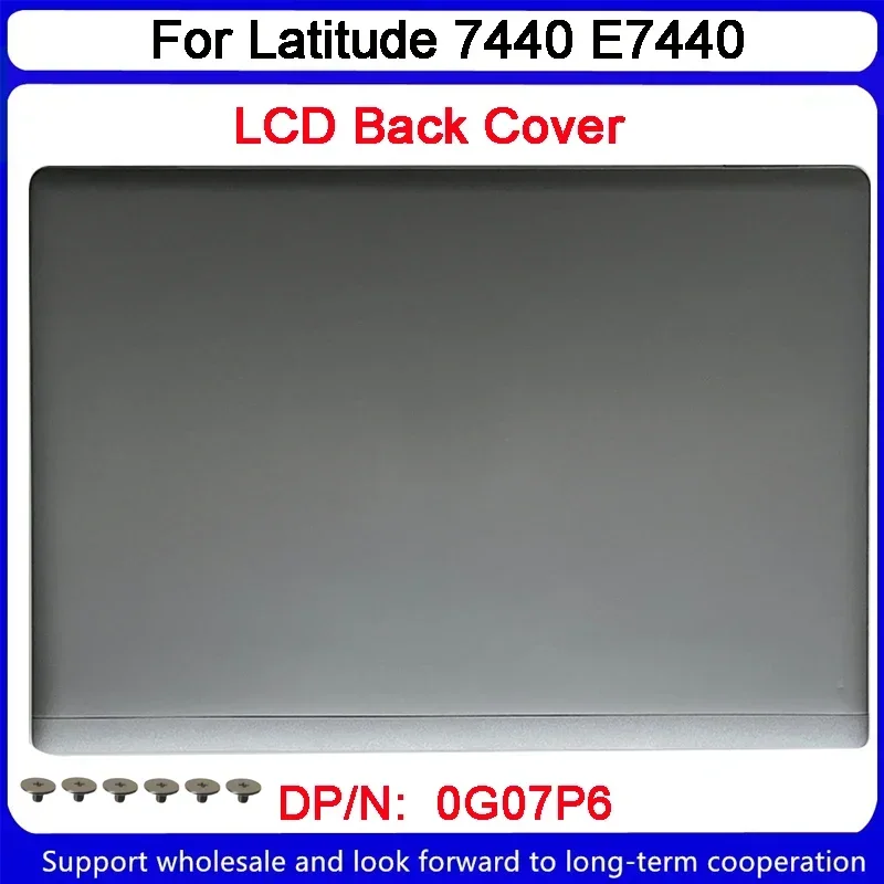 Tampa traseira LCD para dell latitude 7440 e7440 0g07p6, novo