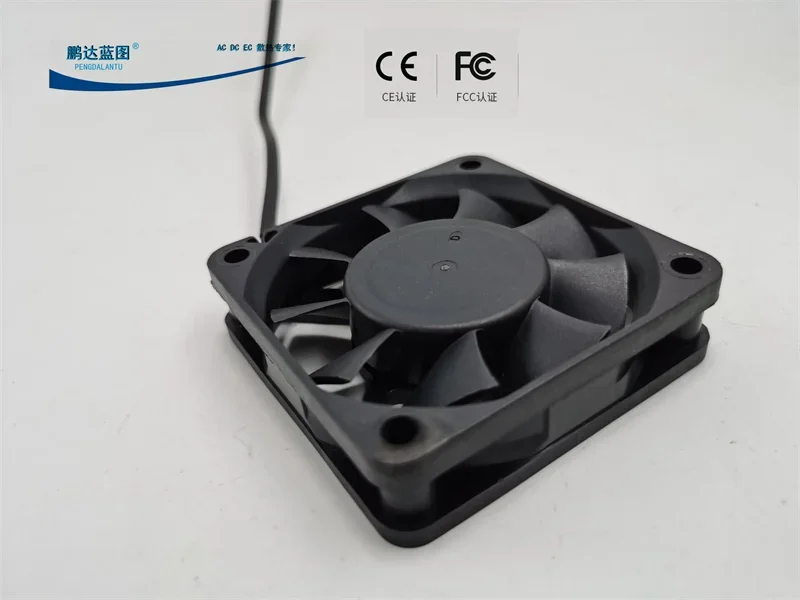 pa مخطط 6015 6 سنتيمتر مادة مثبطات اللهب 12 فولت محمل مائي تيار مستمر مروحة تبريد بدون فرش 60*60*15 مللي متر