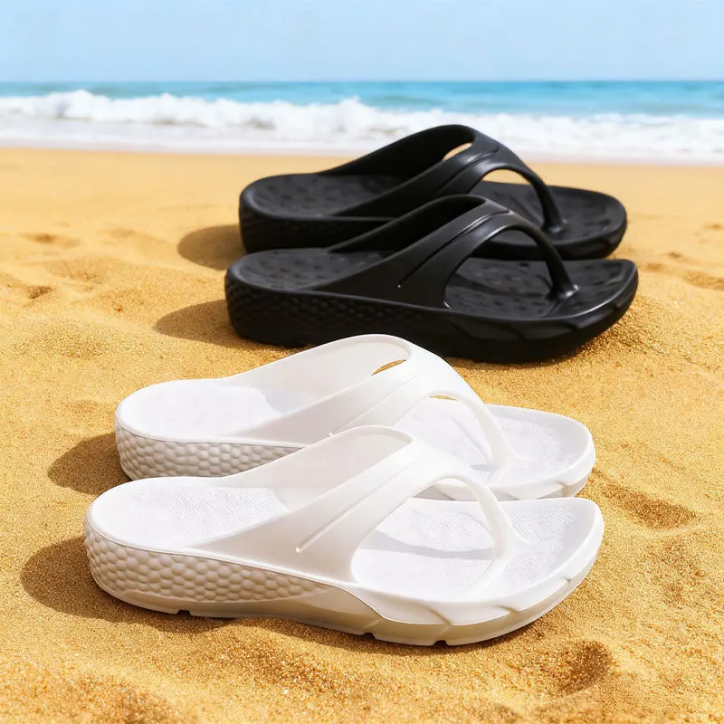 Indoor Street Flip Flops For Women Men Summer Platform Shoes Soft EVA Light Weight Couples Home Beach Slippers Leisure Slides