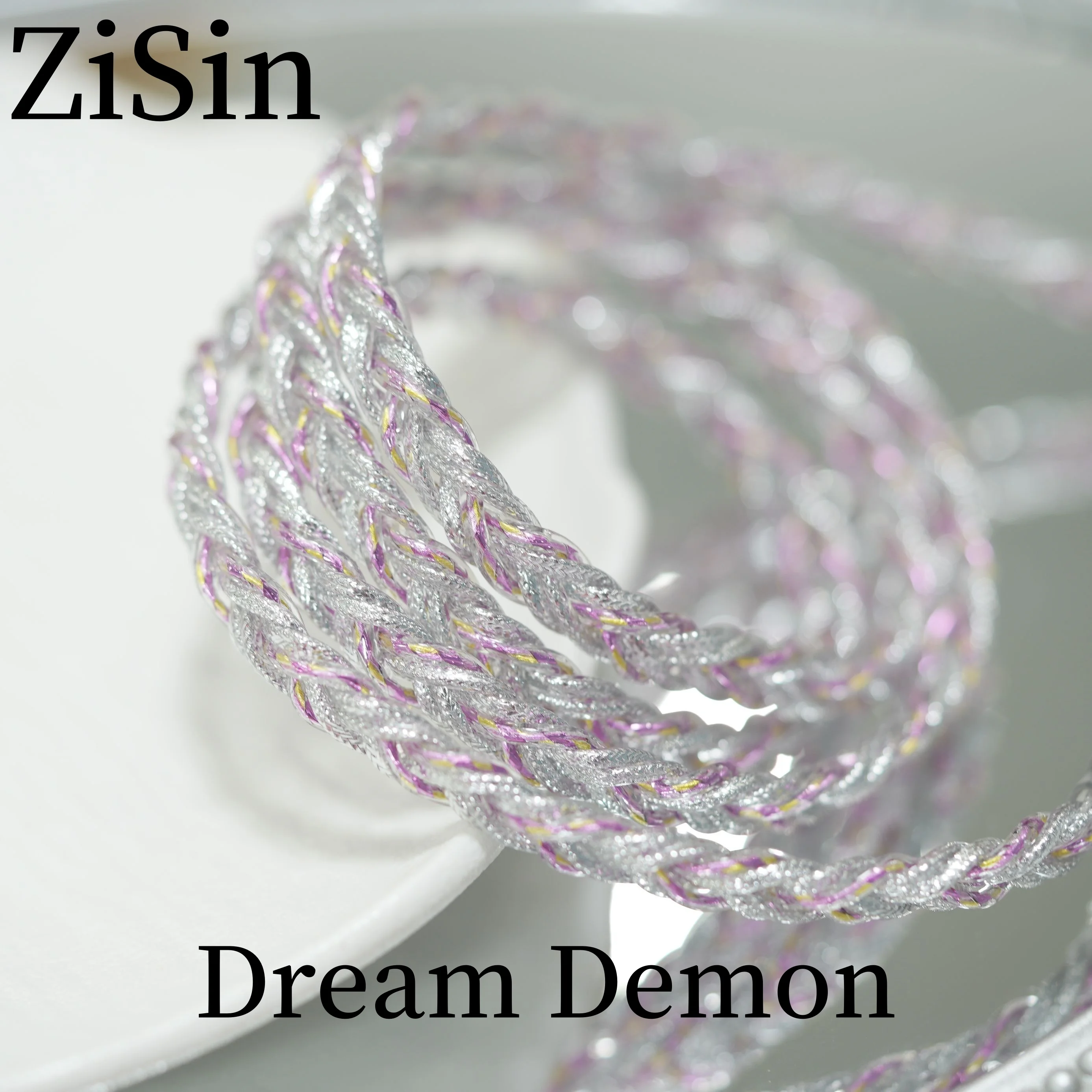 

ZiSin-304 6-Core HIFI Earphone Upgrade Cable With 3.5/2.5/4.4mm MMCX/QDC/TFZ 0.78 2Pin For DB3 Moondrop ZX2 ZAX2 IE500 400