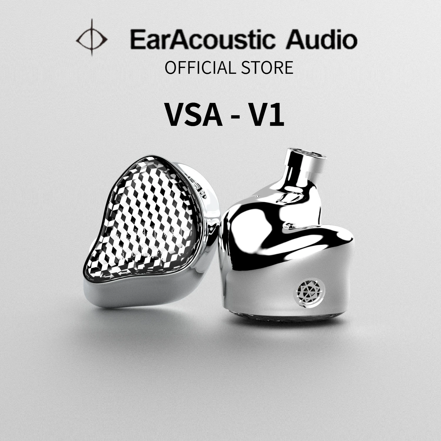 

EarAcoustic Audio VSA V1 HiFi Wired In-Ear Headphones with Full-Frame Titanium Diaphragm + Tesla Dynamic Driver