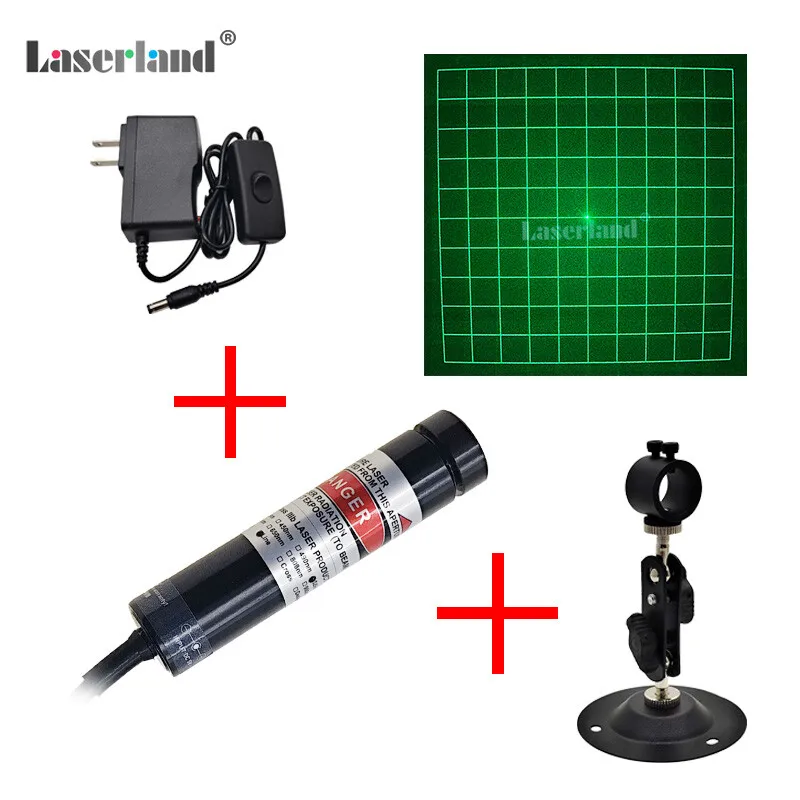 Green Grid Matrix 3D Scanner Laser Structural Light DOE Diffraction Grating