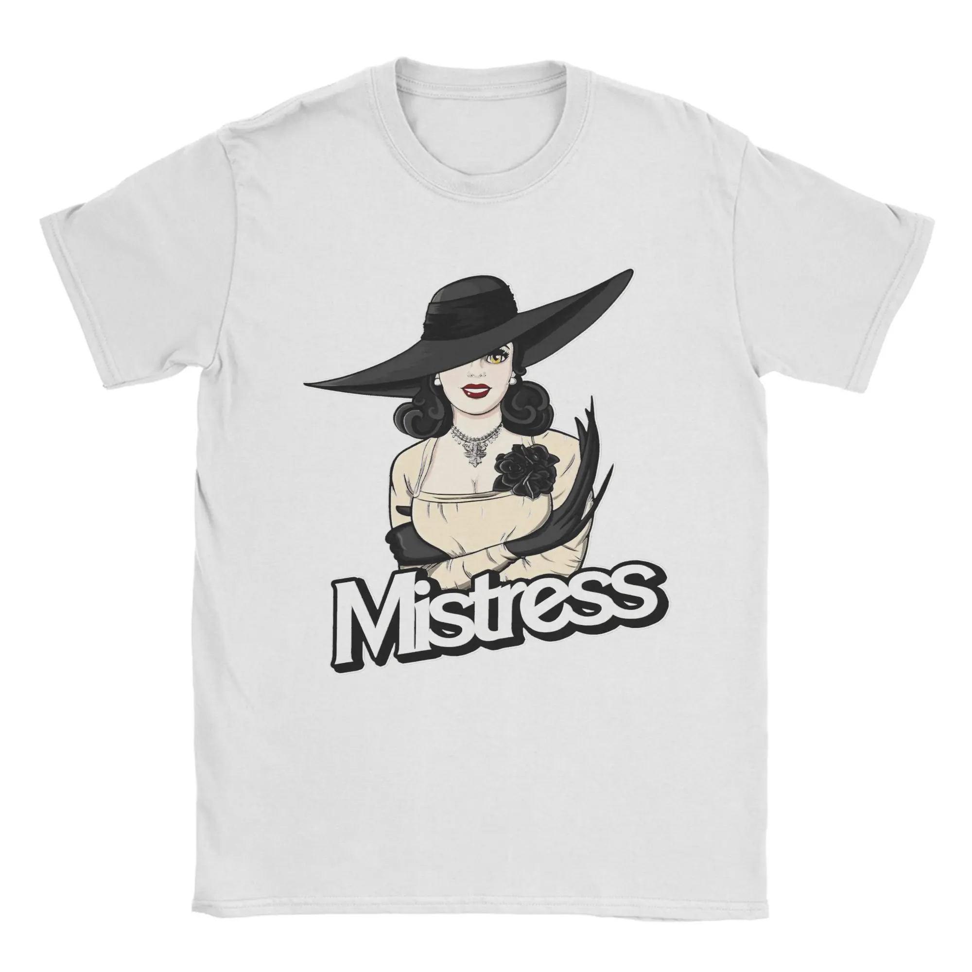

Mistress Residents Evils T-Shirts for Men Funny 100% Cotton Tees Crew Neck Short Sleeve T Shirt Gift Tops