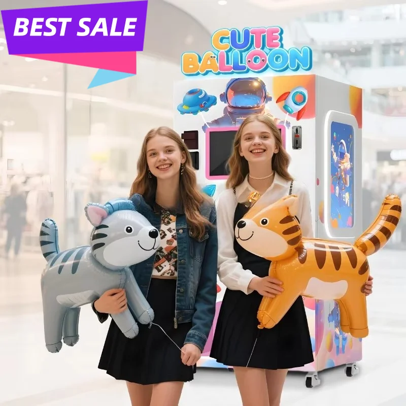 Customized Balloon Vending Machine Smart Automatic Balloon Dispenser Operated Party Supplies Decoration Commercial Equipment