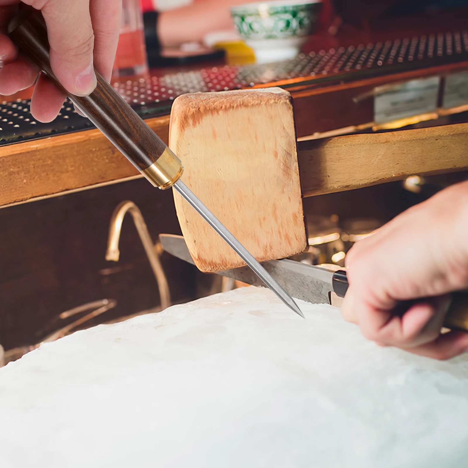 

Ice Mallet for Breaking Fishing Accessories Bucket Tongs Chipper Bartending Crusher