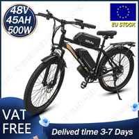 Emoko Electric Bike For Adult 500W Motor 48V45AH Large-capacity Battery City E-bike 27.5\