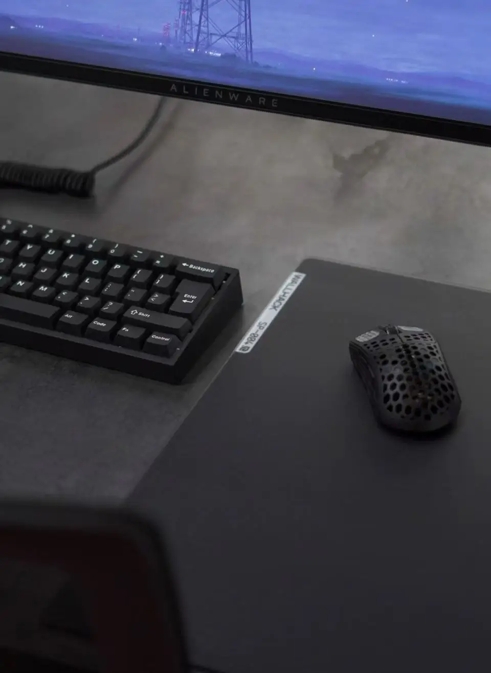 WALLHACK SP004 لوحة ماوس زجاجية للألعاب FPS طبعة من الزجاج المقسى لوحة ماوس ناعمة مخصصة هدية لوحة ماوس رائعة