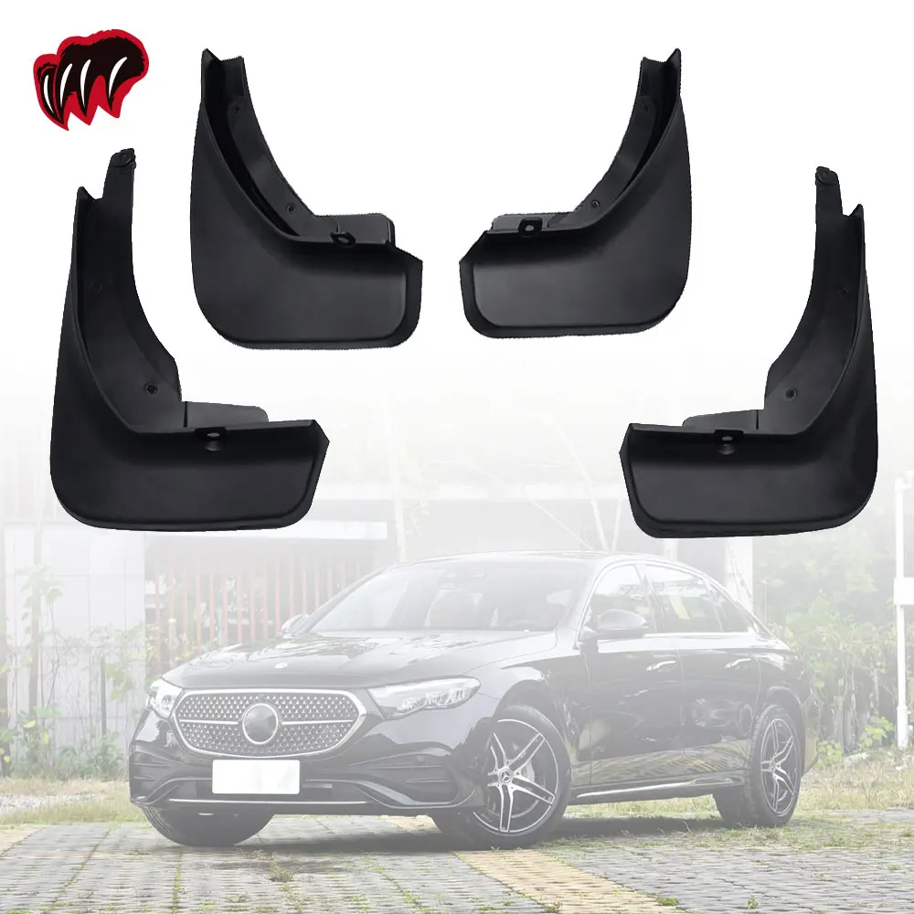 

Защитные брызговики для шин Mercedes-Benz E-Class 2016-2023, индивидуальная подгонка, передние и задние, аксессуары для автомобиля