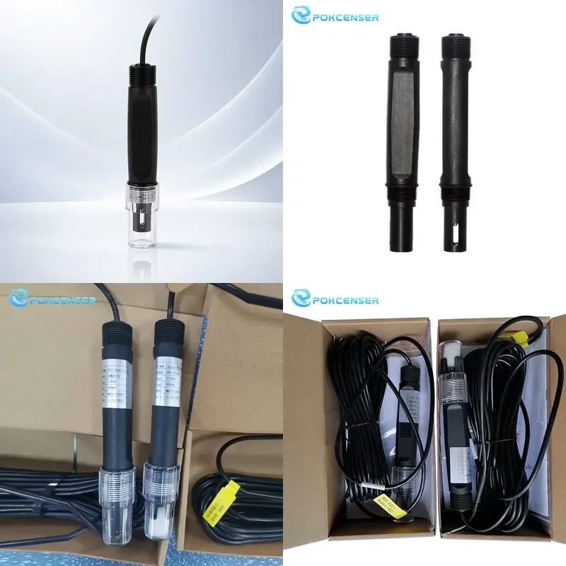 for Pokcenser Digital pH Sensor Probe Multi Parameter Conductivity TDS Salinity Water Quality Tester Supports OEM ODM