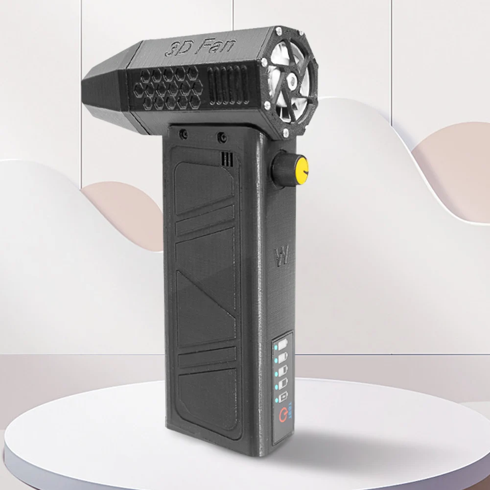 

Mini Fan Turbo Violent Fan Brushless Motor Portable Mini Jet Blower 140000RPM Electric Jet Fan for Camping Cleaning