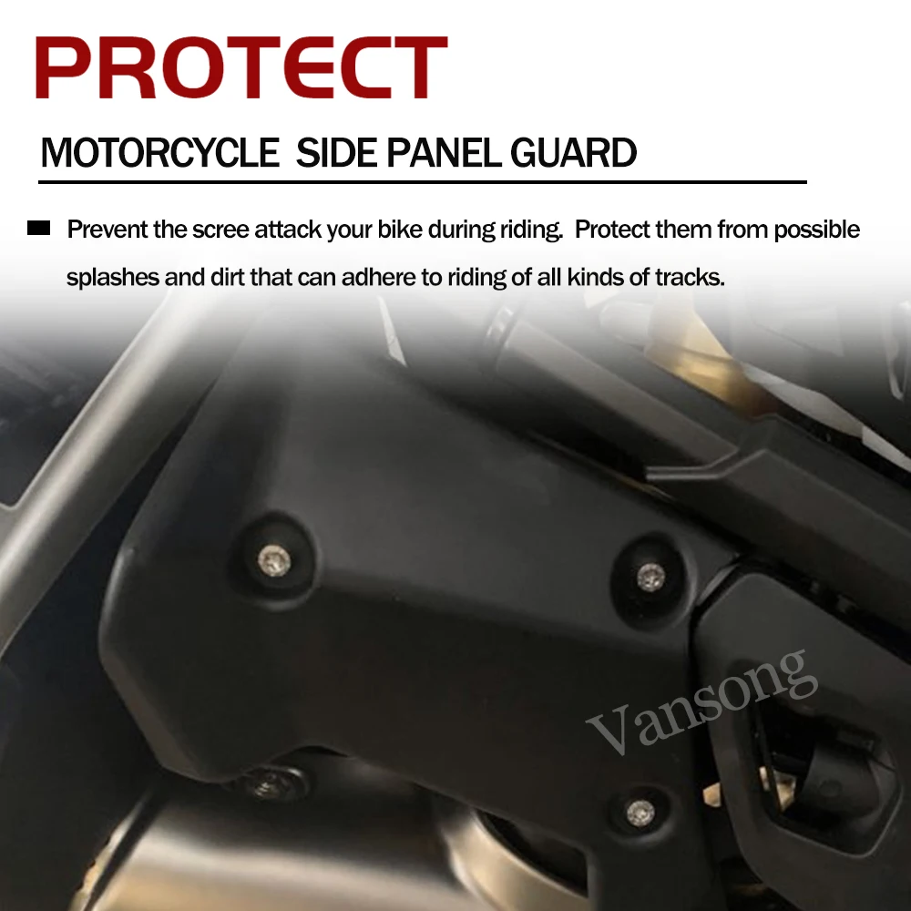 Motorcycle Middle Side Protection Panel Upper Frame Infill Guard Cover For BMW R1200GS R1250GS 2013-2022 2023 R1200 GS GS1250 LC