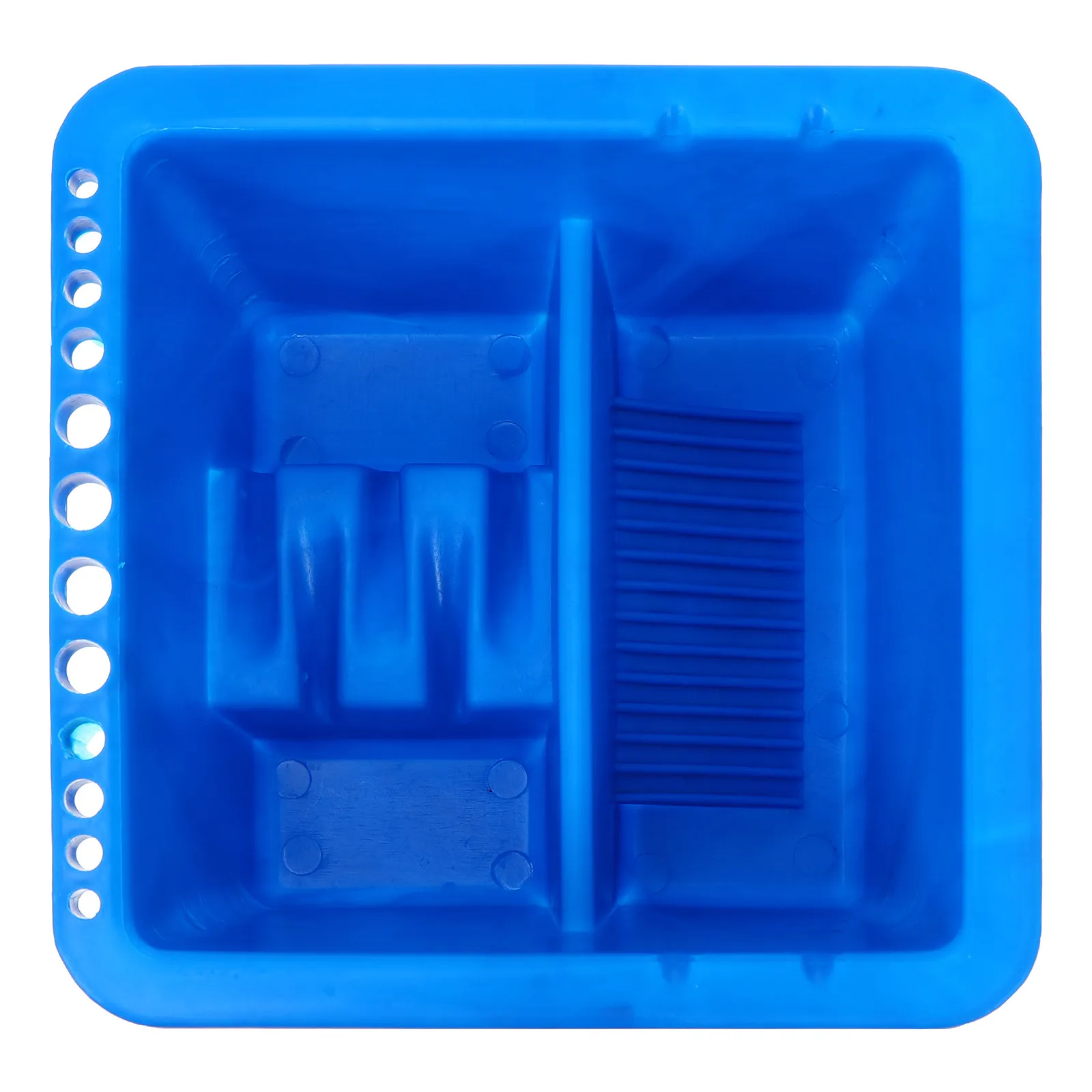 1Pcs Paint Brush Basin Plastic Pen Washer with Lid Paint Brush Holder for Artists Oil Painting Pencil Washer Clean Desk Studio