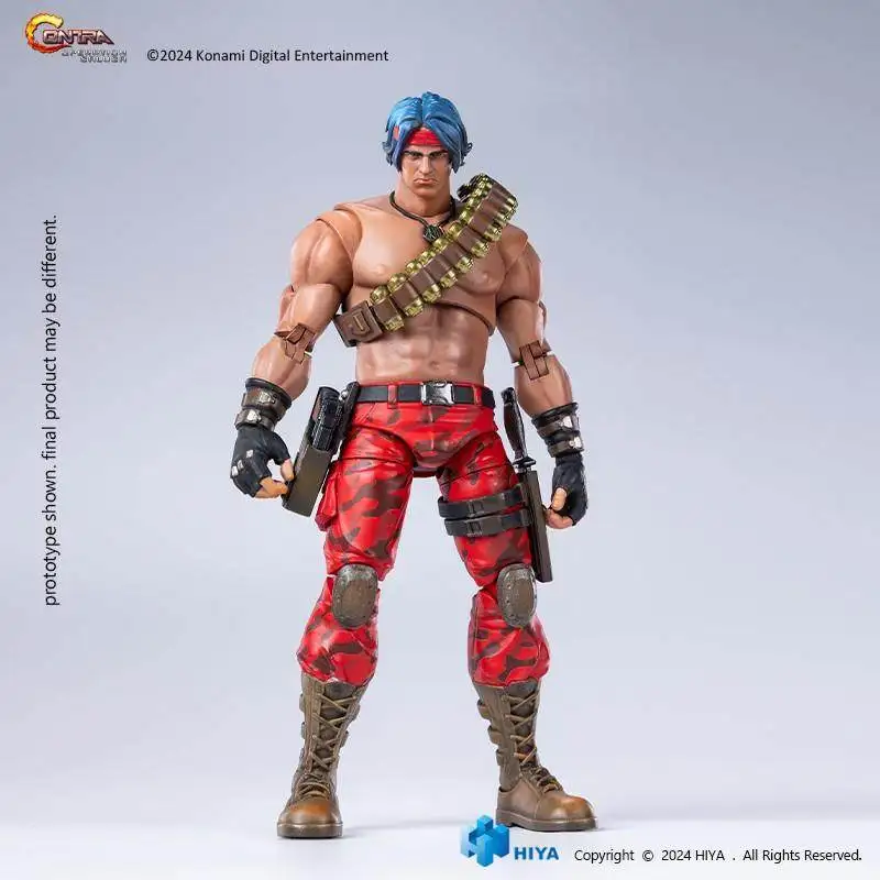 In Stock HIYA Contra Lance Bean Bill Rizer 1/12 Movable Model Toys EXQUISITE BASIC
