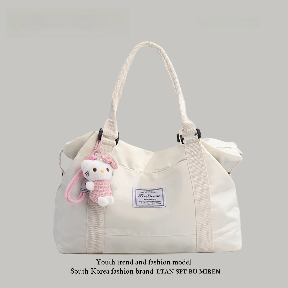 ufbeh-petkio-大容量短期旅行旅行収納バッグハンドヘルドシングルショルダーラゲッジバッグマタニティバッグファッショントレンド