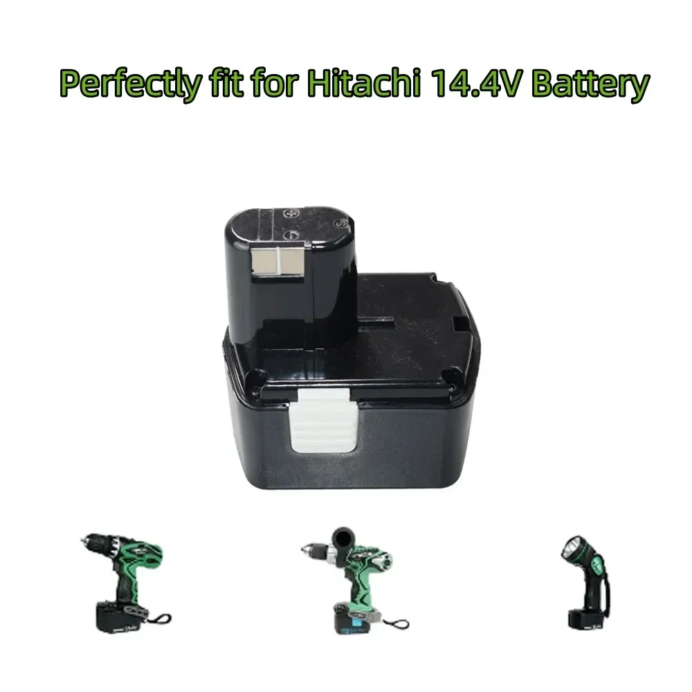 14.4V 4.8/6.8/9.8/12.8Ah Rechargeable Battery For Hitachi EB1414S EB14B EB1412S 324367 EB14S DS14DL DV14DL CJ14DL DS14DVF3 NI-cd