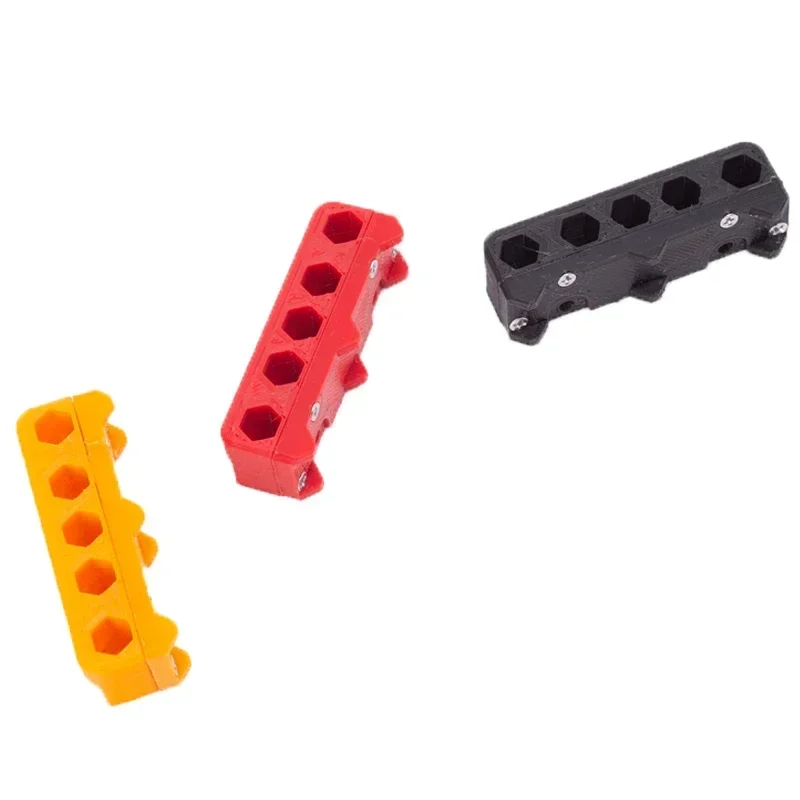 Imagem -05 - Suporte de Broca Magnética para Dewalt Li-ion Bateria Ferramenta Série Brocas Elétricas Pequeno Organizador Broca Elétrica Organizador