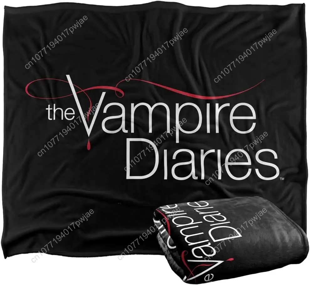 

Vampire Diaries Blanket Tvd Logo Silky Touch Super Soft Throw Custom blankets