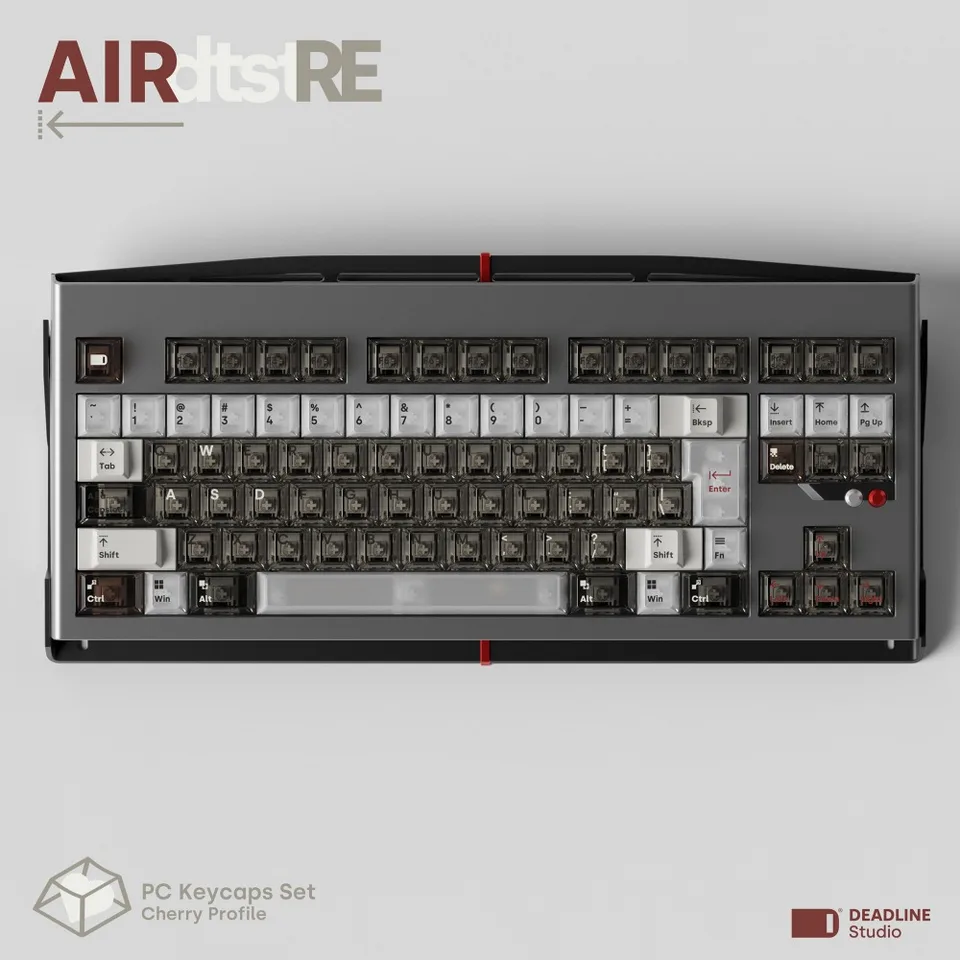 DEADLINE Studio Air DtstRE Theme Keycaps PC Custom Transparent