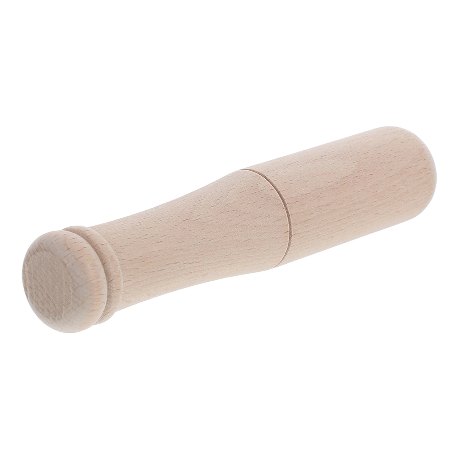 Martello in legno di faggio Durevole legno duro Design rotondo Strumenti per intaglio Martelli in legno Installazione ideale Stampaggio Legno grezzo sorprendente