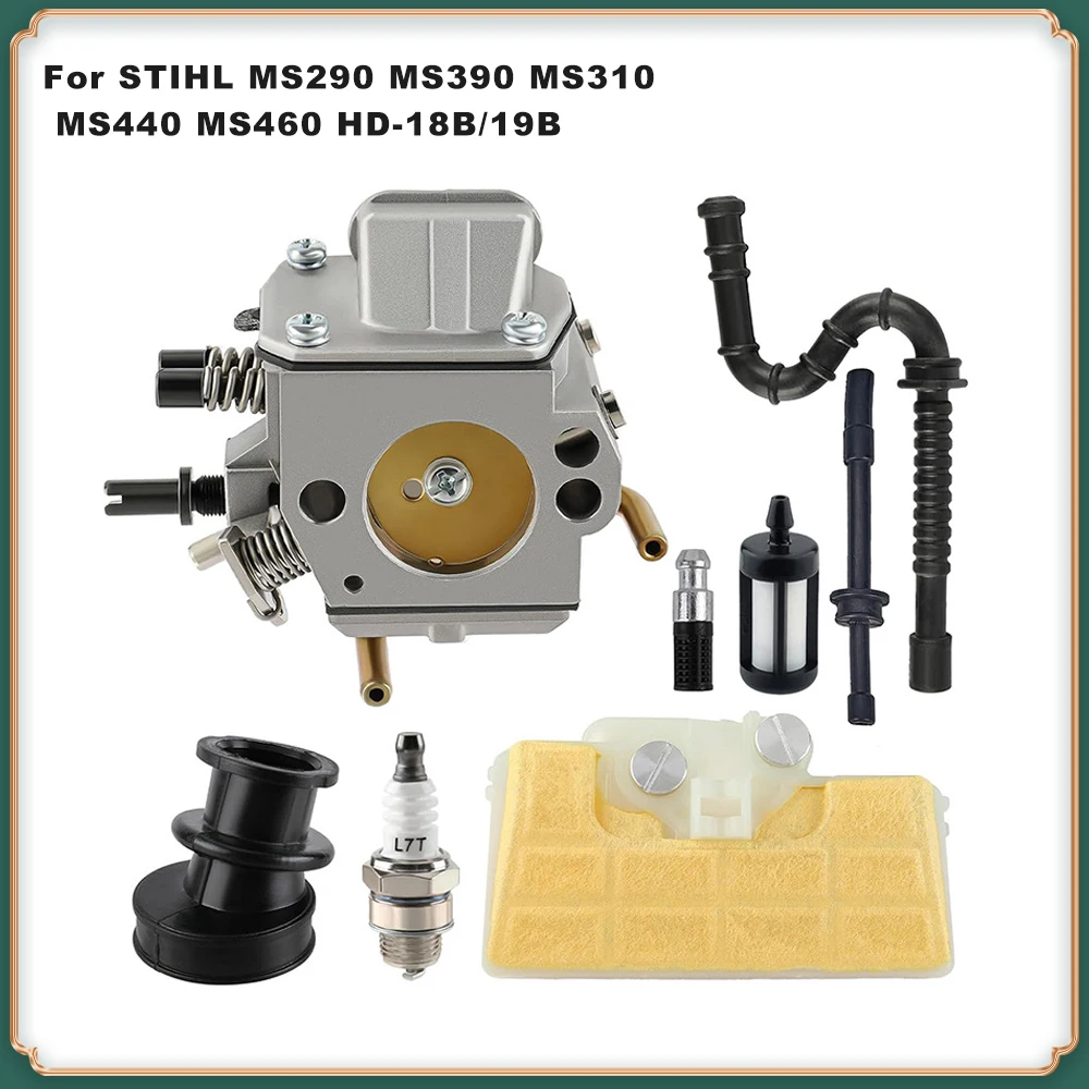 

Carburetor Kit for Stihl MS290, MS310, MS390, MS440, MS460 Chainsaw - Model HD-18B/19B
