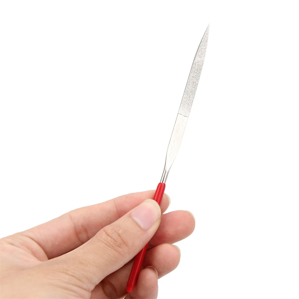 10/5 قطعة الماس ملف إبرة صغيرة مجموعة أدوات يدوية الحرف الخزفية DIY بها بنفسك الخشب عرموش ملف إبرة مجوهرات تلميع نحت ملف الماس