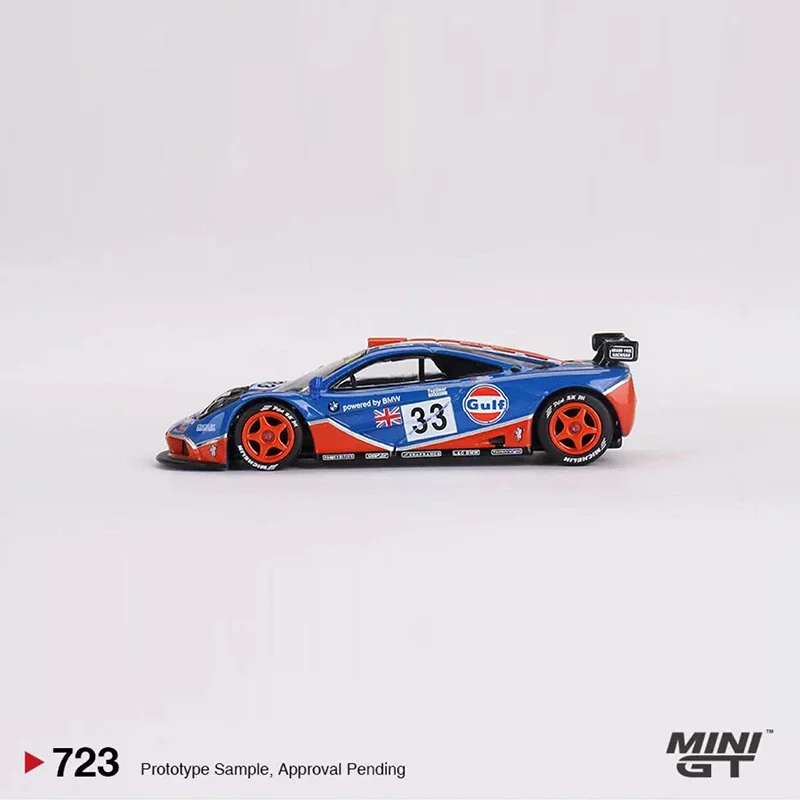 MINIGT 1:64 Model Car MCL F1 GTR #33 1996 Le Mans Racing Alloy Sport Vehicle #723