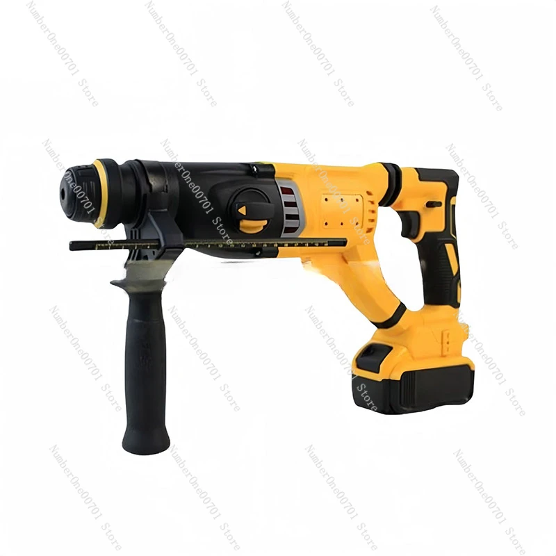 Rotary Hammer Variable Speed Brushless Drill D-Handle Multifunctional Industrial Rechargeable Drill