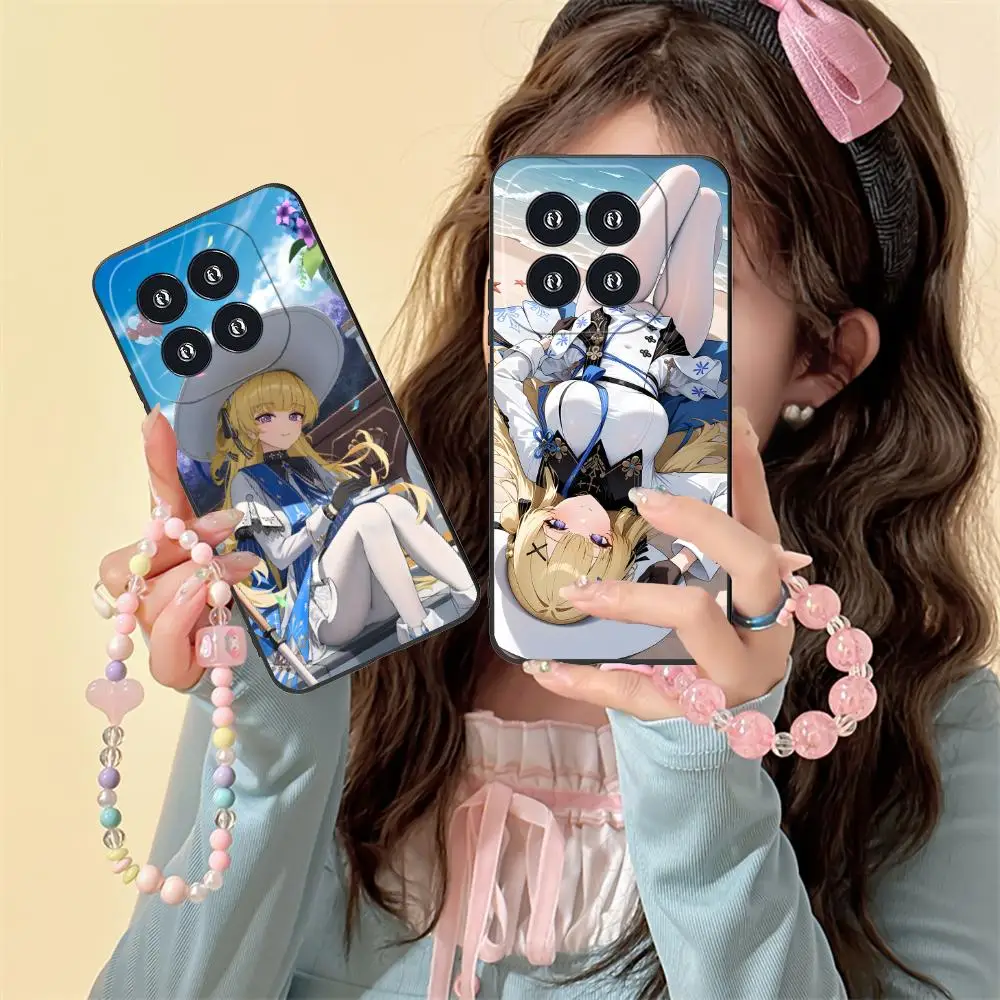 

Чехол для телефона Wuthering Waves Phoebe для Xiaomi 15 14 13 12 Mi 11 T Ultra Lite Pro S X 5G с цветным принтом, красивый чехол для мобильных телефонов