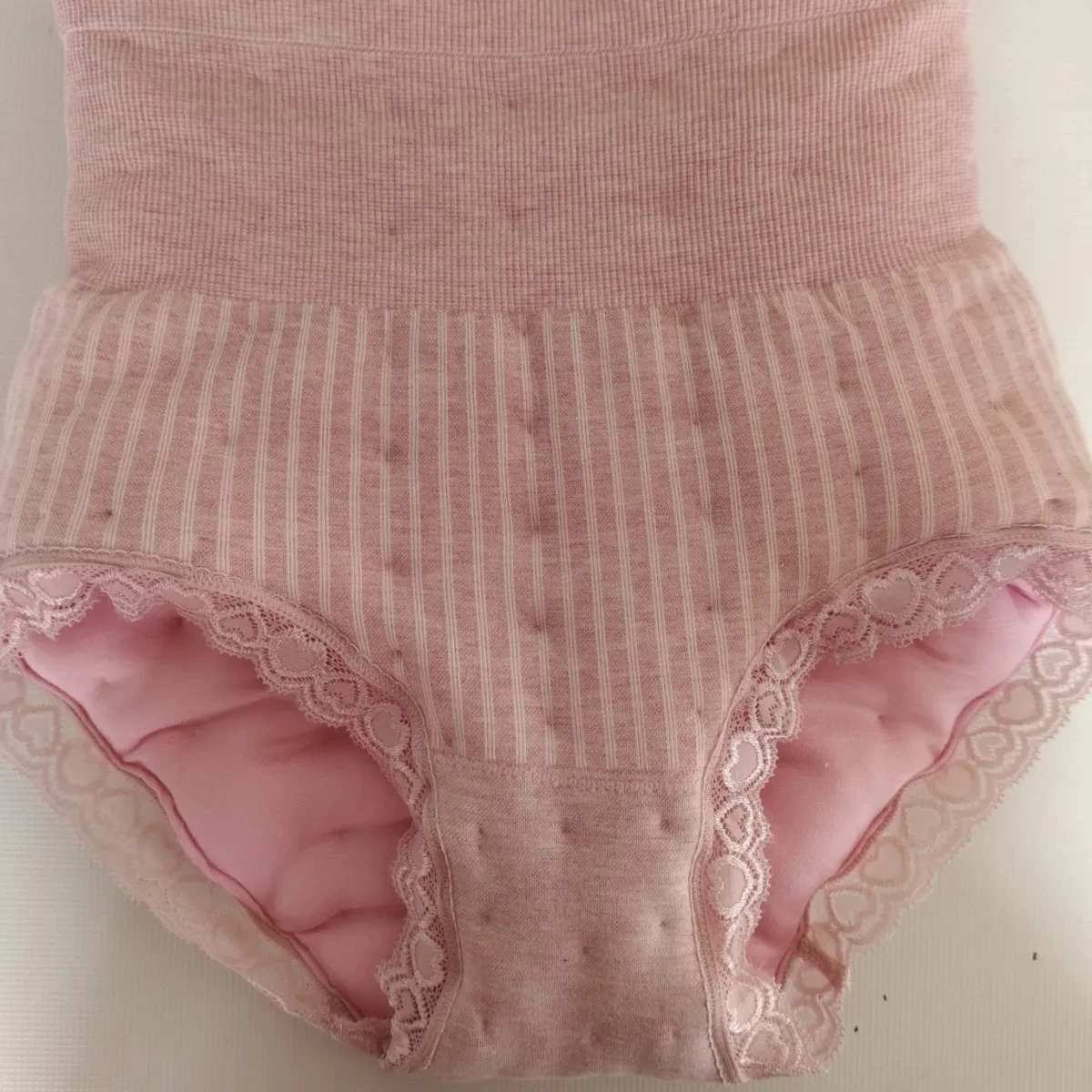 Women Cotton Blended High Waist Briefs Sleek Absord