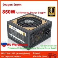 For Silent Fan Game Computer Power Supply 12V Professional E-Sports PSU ATX 850W Full Modular 80Plus Gold 20+4Pin 1000W