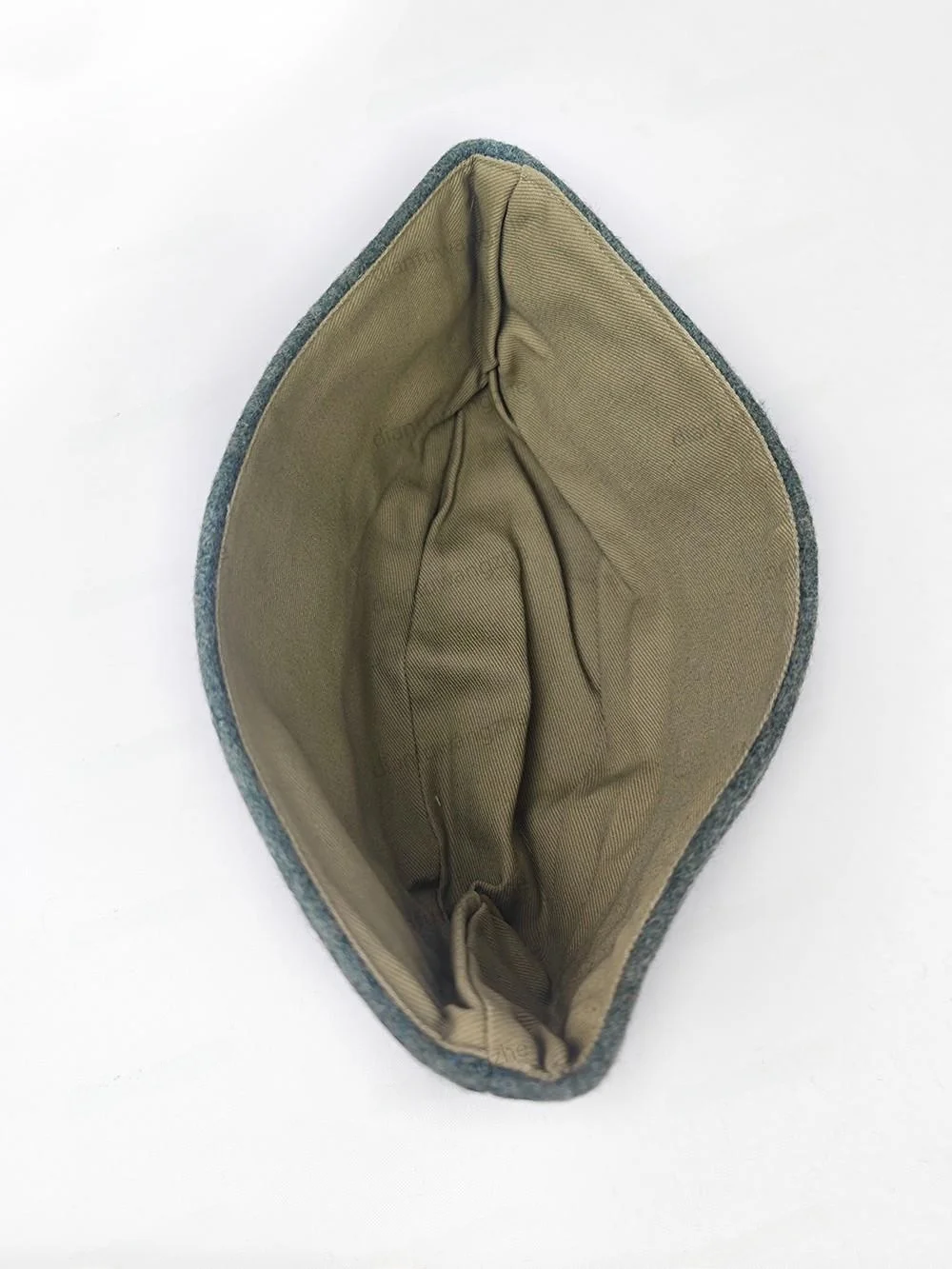 Cappello da barca tedesco Sle M40 Cappello da campo Armatura Cappello da battaglia Berretto con tesa in lana traspirante per uomo Tutte le stagioni Taglia unica universale