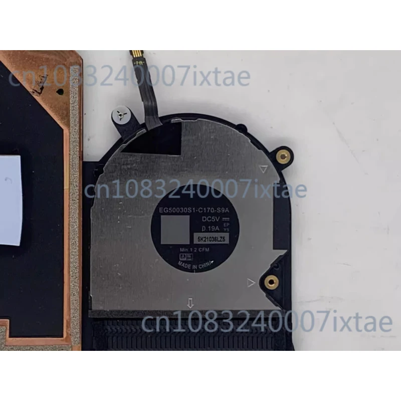 for DELL XPS 13 7390 2-in-1 0VDFK8 EG50030S1-C170-S9A EG50030S1-C180-S9A Laptop CPU GPU Cooling Cooler Fan