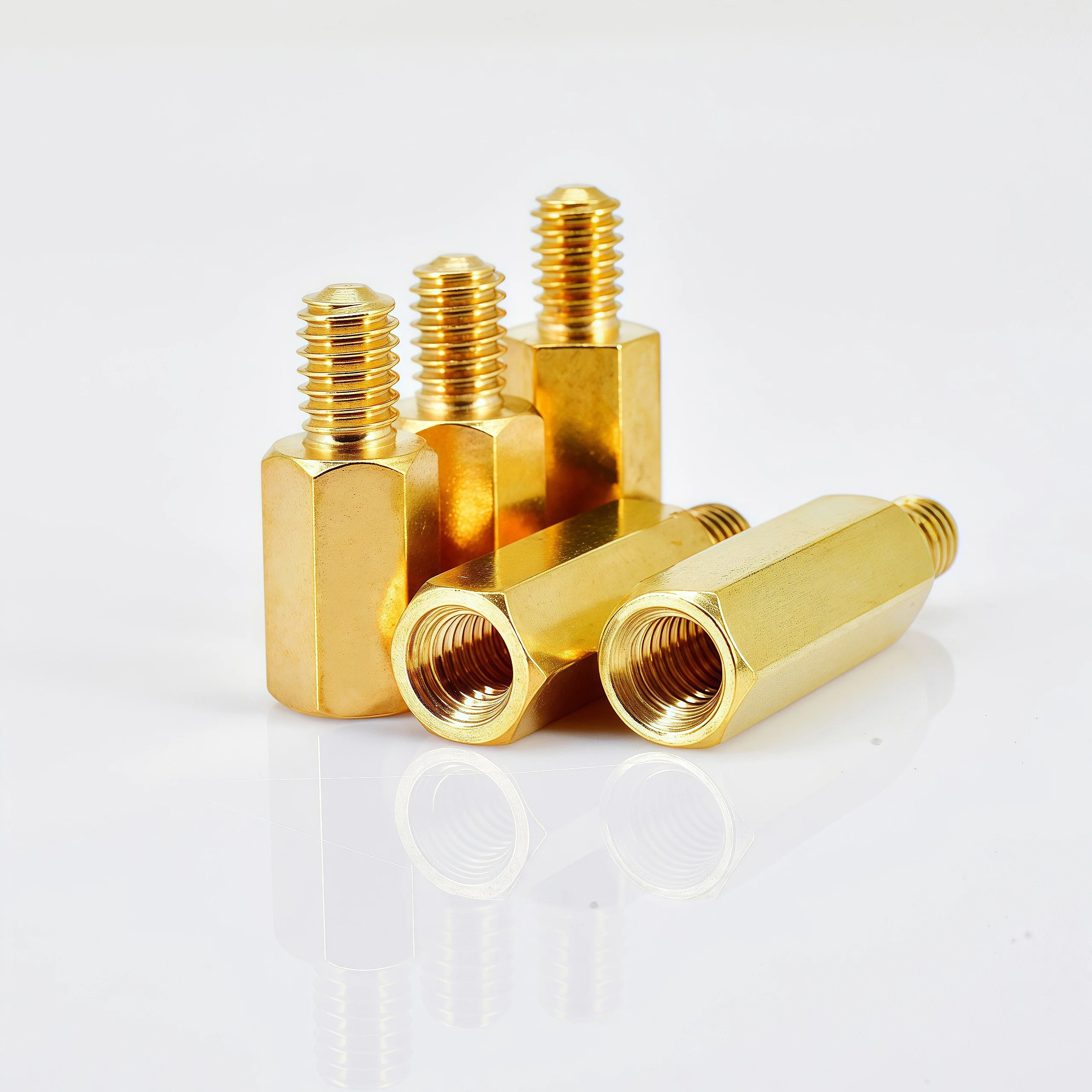 Großhandel M2 M3 Hex Messing Männlich Weiblich Standoff Board Rack Stud Sechskant Gewinde Säule PCB Spalte Motherboard Spacer Bolzen Schraube – Detail 6
