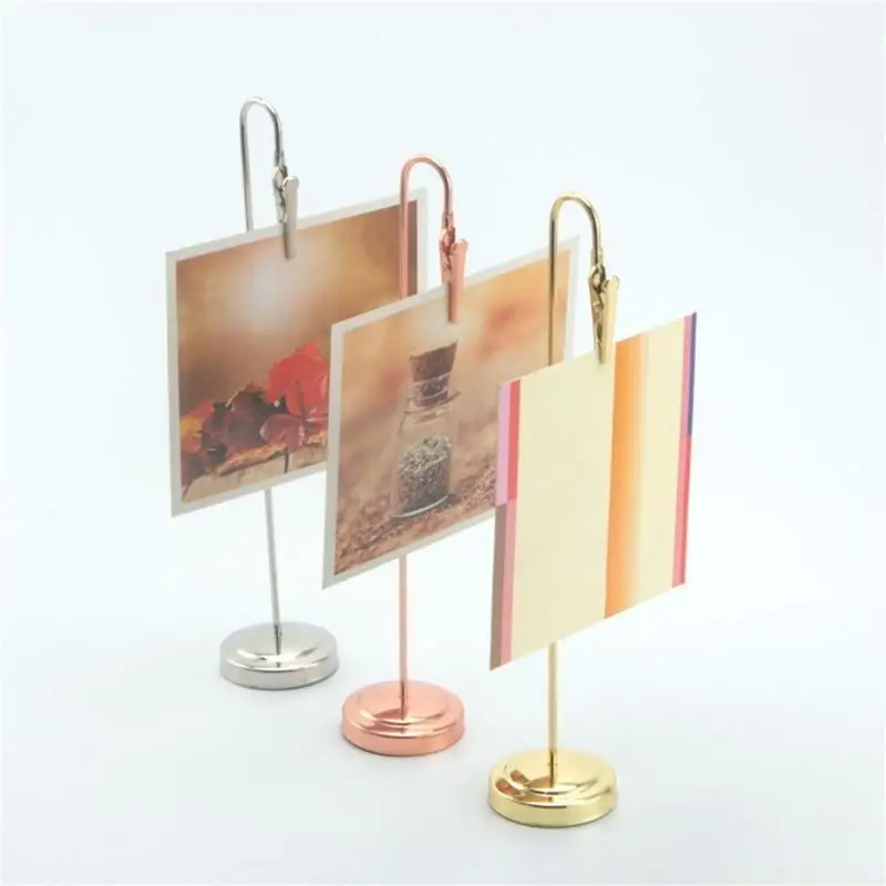 Name Card Holder Memo Holder Clip Card Holder Postcard Holder for Cards