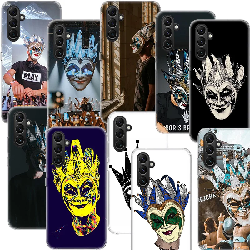 DJ Boris Brejcha Phone Case Samsung A02S A03S A13 A23 A33 A52S A12 A22 A32 Galaxy A51 A71 A41 A21 A31 A53 A73 A11 A01 A42 A72 Co