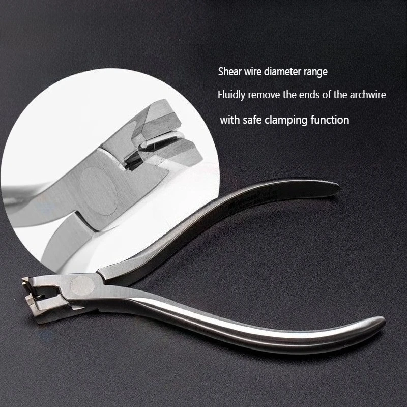 Dental Orthodontic Wire Distal End Cutter Plier TC Insert Goden Holder Instrument Sand Blasting Surface Cut Forcep