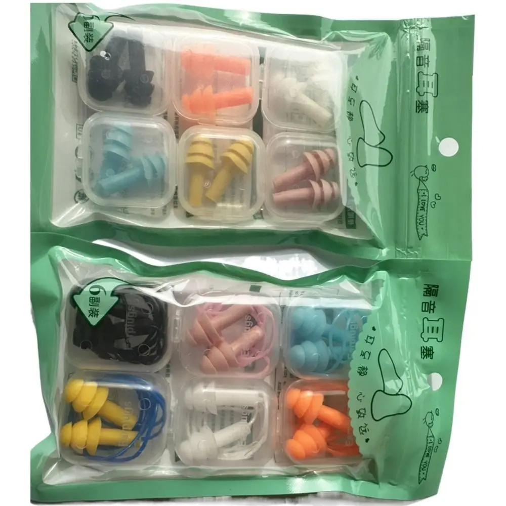 

Clips Sports Waterproof Box-packed Swimming Accessories Noise Reduction Nasal Protection Earplugs Nasal Clip Silicone Earplugs