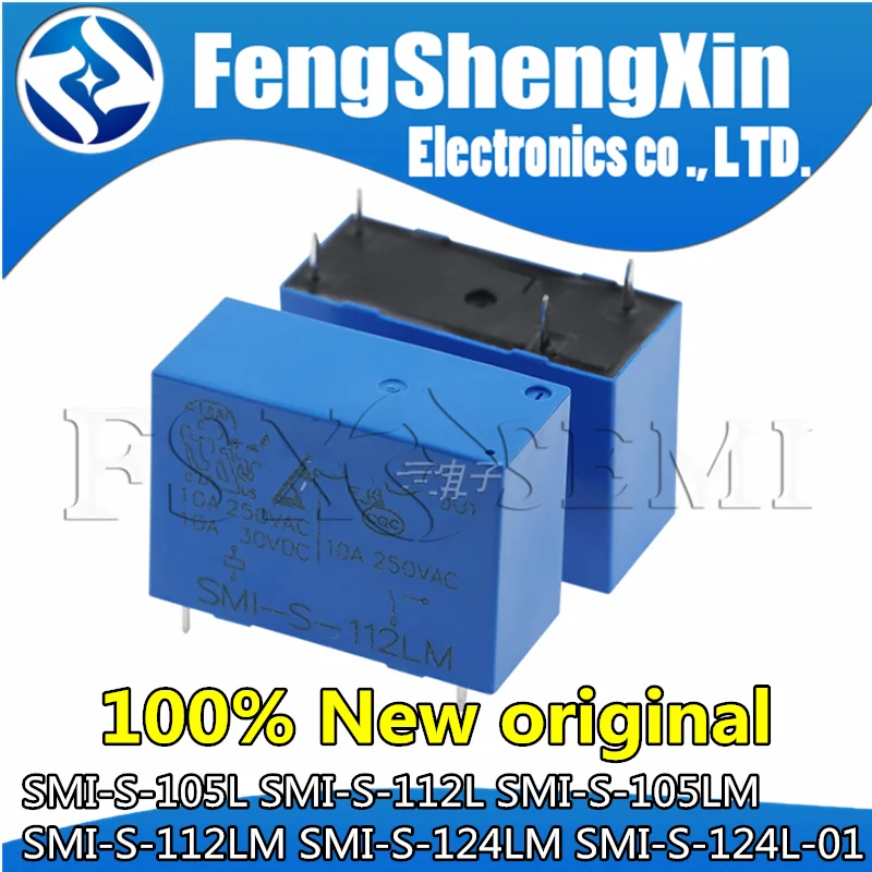 

5pcs SMI-S-105L SMI-S-112L SMI-S-105LM SMI-S-112LM SMI-S-124LM SMI-S-124L-01 SMI-S Relay