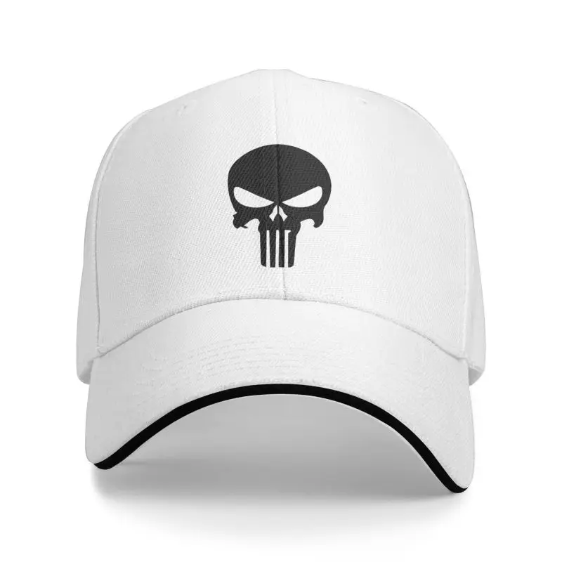 

Fashion Heavy Metal Rock Roll Skeleton Rapper Baseball Cap Adult Unisex Skull Adjustable Dad Hat for Men Women Sun Protection