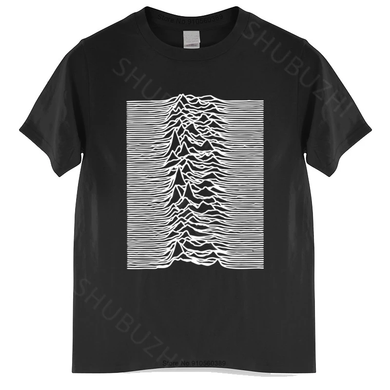 JOY DIVISION UNKNOWN PLEASURES T SHIRT  Men Cotton Tshirt Summer Brand Top Tees Drop Shipping Euro Size