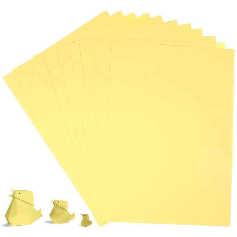 

100 Sheets A4 Size Multipurpose Paper Printing Folding Paper Handcrafts Typing Papers For Office School Statiionary Supplies