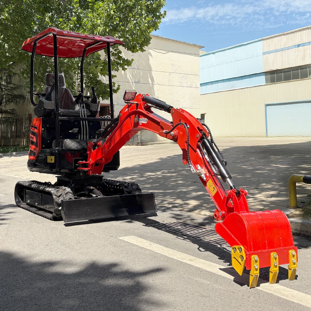 Customized Mini Crawler Excavator 1 Ton 2 Ton 3 Ton CE EPA Kubota Engine MiniBagger Farm Mini Excavator Machine
