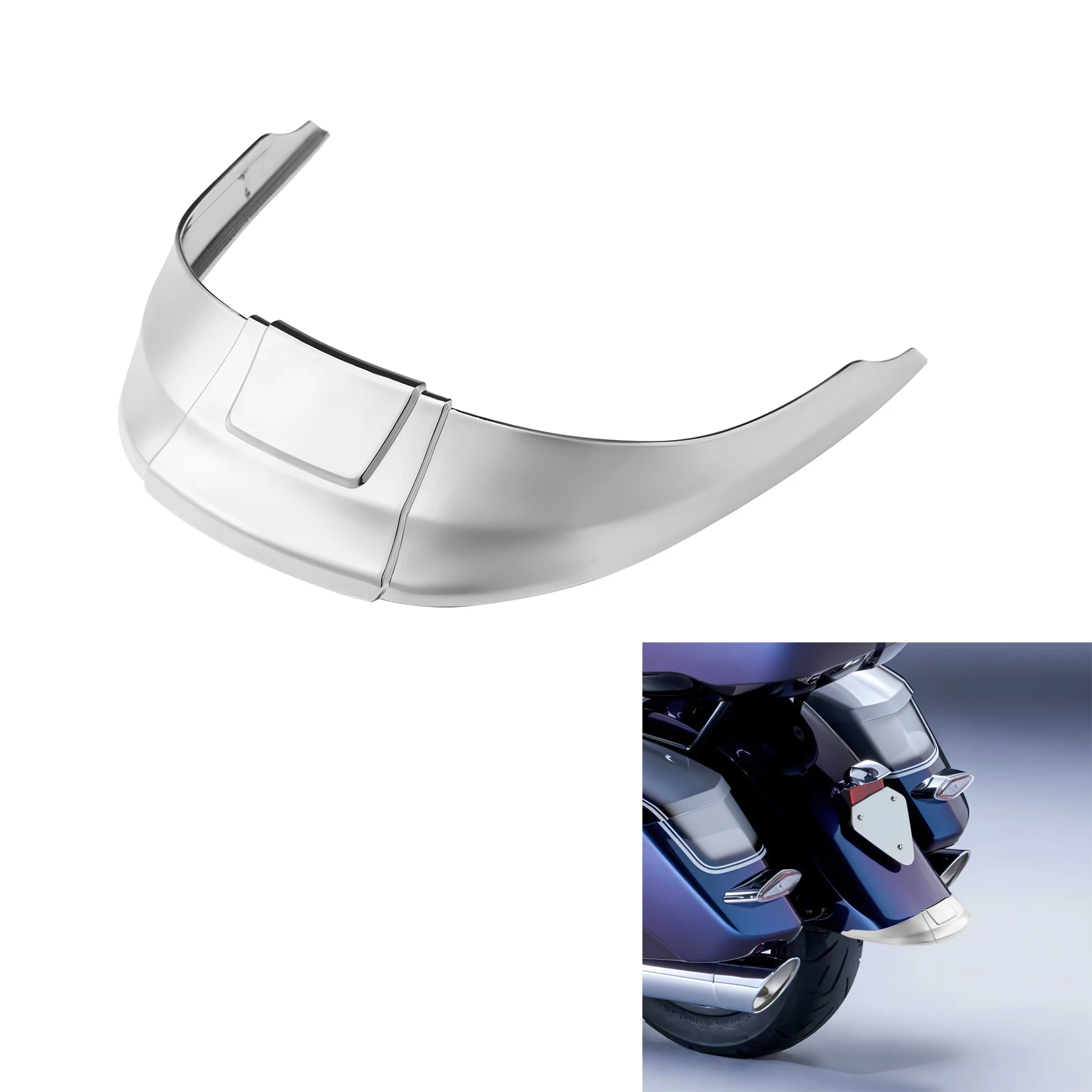 Rear Fender Mudguard Extension Fit For BMW R18 B or R18 Transcontinental 2021-2024 Motorcycle Accessories